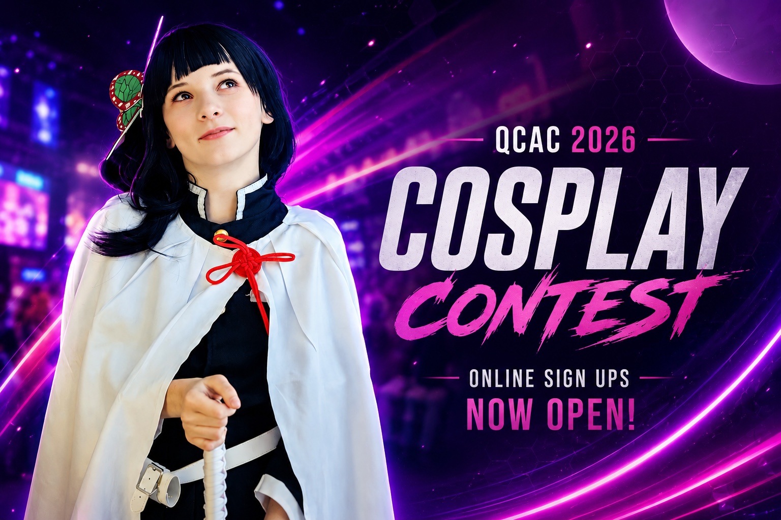 QCAC 2026 cosplay contest sign-ups are now open